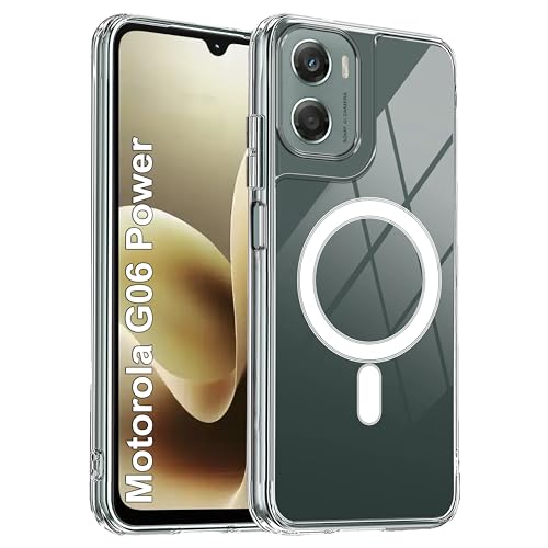 Image of amazon basics Back Case Cover for Motorola G06 Power |Scratch-Resistant Back Cover | Clear