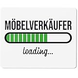 JUNIWORDS Mauspad Mousepad, Möbelverkäufer Loading (6208436)