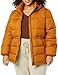 Amazon Essentials Women's Heavyweight Puffer Jacket with Drawstring Waist, Tan, X-Large