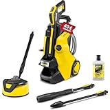 Kärcher Hochdruckreiniger K 5 Power Control Flex Home, Druck: max. 145 bar, Fördermenge: 500 l/h, Fläche: 40 m²/h, Wasserfilter, Gewicht: 13 kg, Hochdruckpistole, Dreckfräser, Strahlrohr, Home Kit