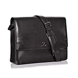 QUALITÄT - Hochwertiges Leder, Reißverschlüsse von YKK, Gurt gepolstert und stabiles Innenfutter. Optimaler Begleiter bei jeder Reise durch den Doppelreißverschluss auf der Rückseite.