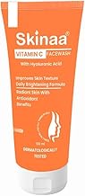 Vitamin C Facewash Skin Brightening and Glowing Face Wash for Unisex | Vitamin C Facewash with Hyaluronic Acid and AHAs Fruit Extract for Daily Cleansing (100 ml)