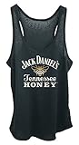 Hochwertiges Design Jack Daniel Frauen Honig Tank Top Schwarz