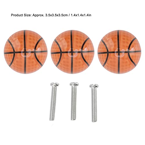 Aoutecen Basketball Cabinet Knobs, Elegant Look Sports Theme Cabinet Knobs Decoration For Bookcases For Closets #TOP6