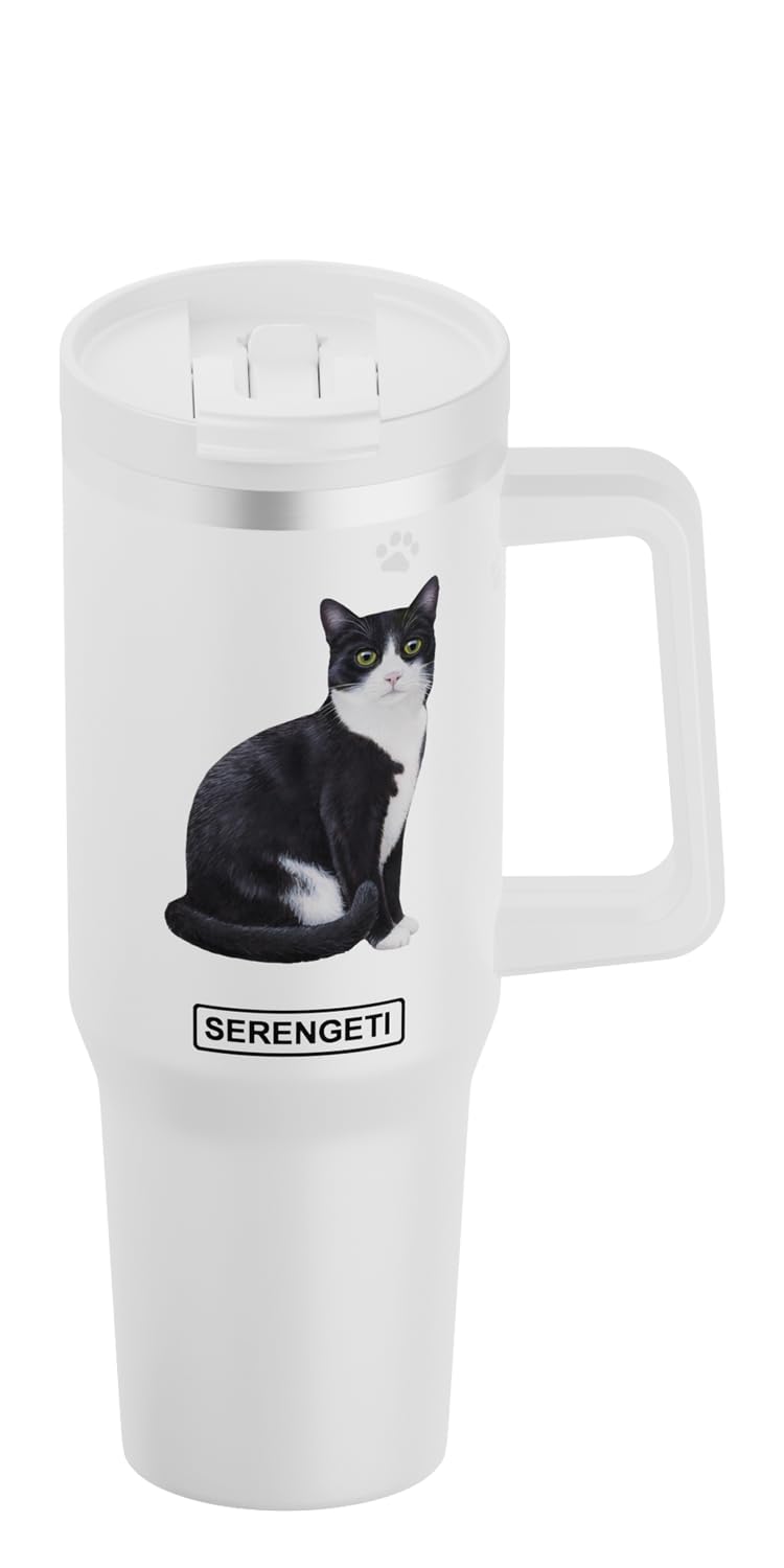 Amazon.com | SERENGETI 40oz Ultimate Tumbler with Handle and Straw