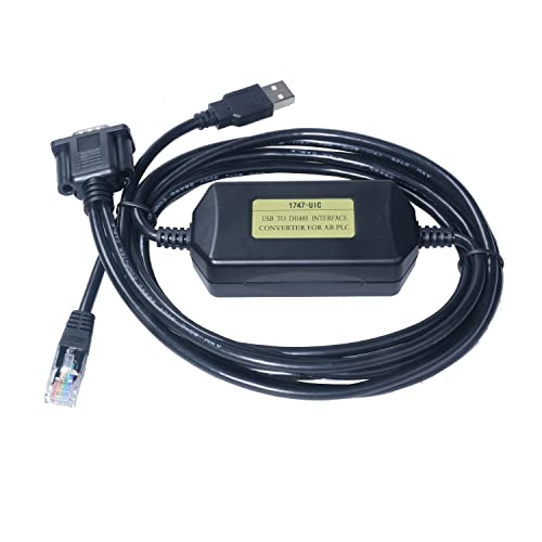 Avanexpress Plc Programming Cable Compatible With 1747-Uic Usb To Dh485 Rs485 Rs232 Interface Converter #TOP1