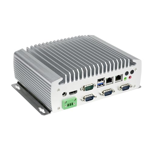 IPC industrial fanless contra bloqueos con WDT Reset y 6 puertos COM 3