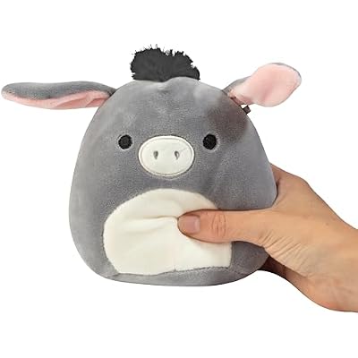 Squishmallows Mystery 5 Farm Mini Plush - Receive 1 - Horse, Pig, Donkey or Goat - Official Jazwares - Collectible Soft & Squishy Stuffed Animal Toy - Blind Assorted Gift for Kids, Girls & Boys