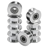 Hoypeyfiy 10er-Pack Aluminium GT2 Zahnriemen, 6 mm Außendurchmesser, 5 mm Bohrung, 20 Zähne, Geeignet für Lineare Bewegungen in 3D-Druckern und CNC-Maschinen (6mm Breite)