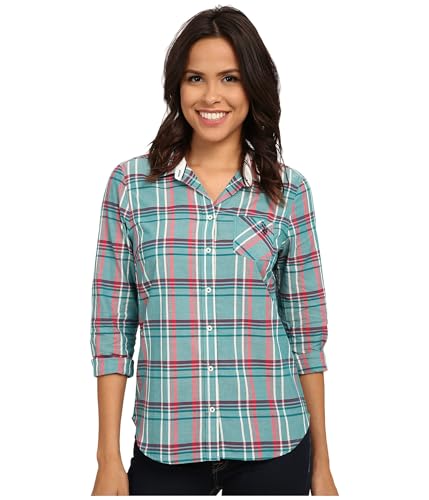 U.S. Polo Assn. Juniors' Long Sleeve Plaid Poplin Woven Shirt