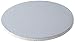 W PACKAGING WPDRM12W 1/2" Thick, Round Cake Drum, Corrugated with Coated Embossed Foil, Covers Top and Sides, 12", White (Pack of 12)
