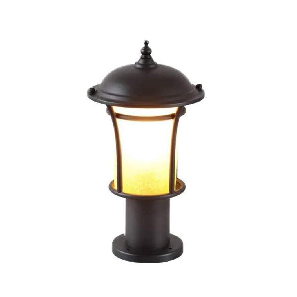 VDOQTLJT Outdoor Column Head Lamp LED Waterproof Courtyard Garden Villa Wall Fence Door Post Gate Landscape Streetlights Lamps