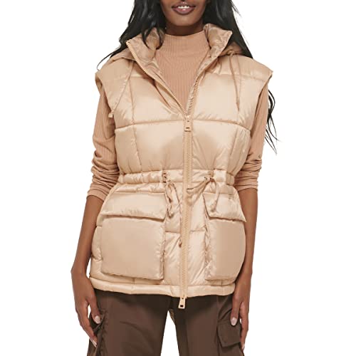 Image of Levi's Women's Quilted Megan Hooded Puffer Jacket