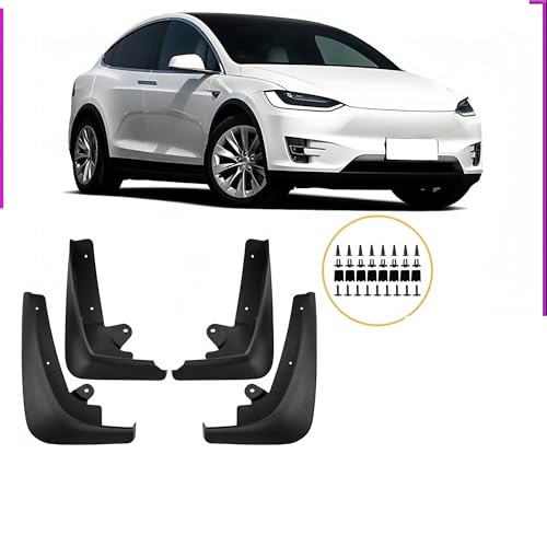 Guardabarros para Tesla Model X coche accesorios de protección 2016-2022 5