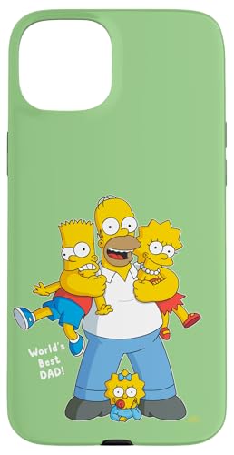 The Simpsons Homer Simpson World's Best Dad Father's Day �X�}�z�P�[�X iPhone 15 Plus �p