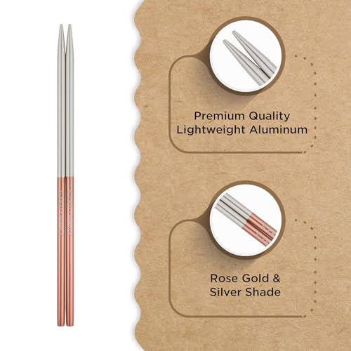 Image of Knitter's Pride Rosemist Normal Interchangeable Circular Needles 5 inch inch (13cm) - US Size 2.5 (3mm)