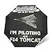 Produktbild I May Look Like F14 Tomcat Top Gun Winddicht Kompakter Automatischer Faltschirm Automatisch faltbar Reise-Sonnenschirm