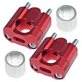 オートバイ用ハンドルライザークランプ,1組で22mmと28mmのハンドルサイズに対応 | サイクリング用ハンドルライザークランプ,父親 愛好家 向け ロード トリップ アーバン マウンテン ライディング 用