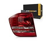 KarParts360 For Dodge Journey 2010-2020 Tail Light Driver Side | Outer | Clear & Red Lens | CAPA Certified | Replacement For CH2804102 | 5116291AH