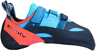 Evolv Shaman Climbing Shoe - Blue/Orange 11