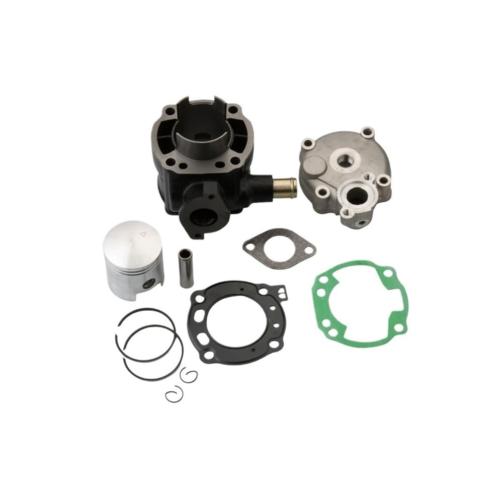 Kit cylindre 70cc scooter 50cc 2temps culasse big bore 47mm axe 12mm en fonte