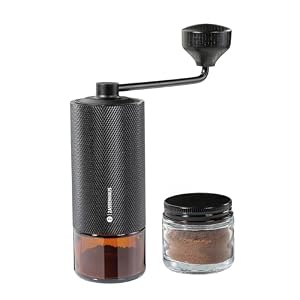 Zassenhaus Kaffeemühle BARISTA 2.0, CNC-gefrästes Edelstahlmahlwerk