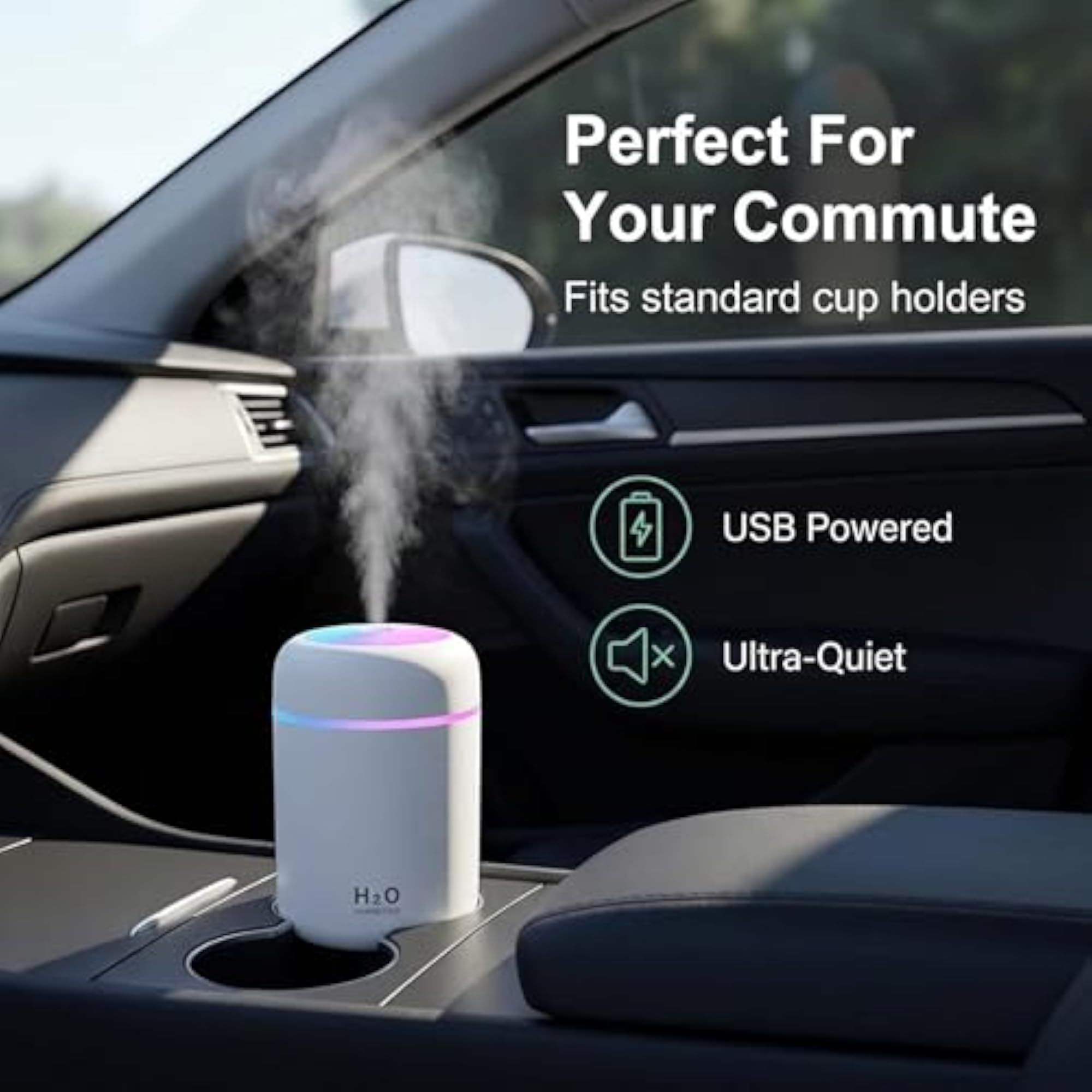 300ml Essential Oil Diffuser & Humidifier with Quiet Operation