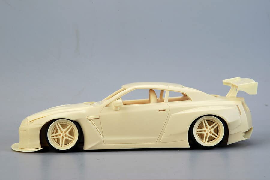 GT-R 模型 NISSAN GT-R Premium edition 2024 ワンガンブルー (ミニカー