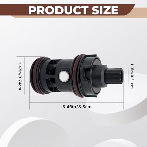 Pleoos Evap Vapor Canister Purge Valve Solenoid Compatible with 2008-2024 Honda Accord, 2012-2019 CRV, 2012-2024 Civic, 2010-2015 Crosstour, 2018-2024 Odyssey, 2013-2021 ILX, 2014-2022 MDX - Thumbnail 5