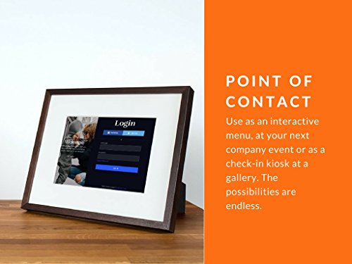 Iframe (Black) – Turn Your Ipad Into A Beautiful Interactive Digital Picture Frame – Perfect At Home Or Work - Includes Table Stand And Wall Mount For All 9.7” Ipads #TOP3