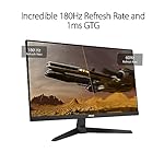 ASUS TUF Gaming 25” (24.5 viewable) 1080P Gaming Monitor (VG259Q3A) – FHD, 180Hz, 1ms, Fast IPS, Extreme Low Motion Blur, FreeSync, Variable Overdrive, Speakers, 99% sRGB, Shadow Boost 3yr Warranty - Image 3