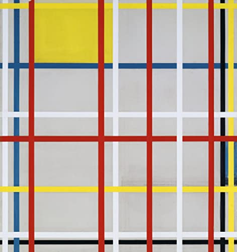 Toile New York de Piet Mondrian 60x90cm pour décoration salon moderne