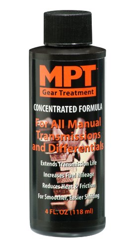 MPT Gear Treatment, 4 oz. -Concentrated Formula –for All Manual Transmissions and Differentials –Extends Transmission Life, Increases Fuel Mileage, Reduces Heat & Friction