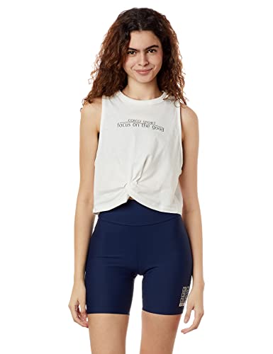 Blusa Regata Colcci Sports Feminino Off Shell P
