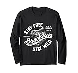 New York City für Männer, New York für Frauen, New York City für Jungen, New York City für Mädchen, Brooklyn Hoodie, Brooklyn Sweatshirt, Brooklyn Life Style T-Shirt, Brooklyn Avenue Tee Shirt, I love Brooklyn Sommer Brooklyn T-Shirt Wild Brooklyn T-Rex Dinosaurier