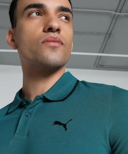 Image of Puma Men's Solid Slim Fit T-Shirt