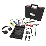 Steelman Pro SmartEAR 2 Sound and Vibration Detection Auto Diagnostics Tool Kit, 6 Sensor Clamps,...