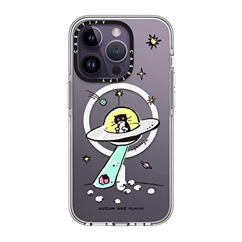 CASETiFY NA iPhone 14 Pro P[X [΂݂ɂf/2m̗NA/MagSafe ɑΉ] - MODAERI IN UFO by YEON JU