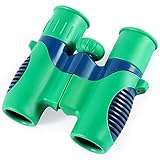 JOLLY CHEF Binoculars for Kids, High Resolution 8x12 Compact Toy Binocular for Toddler, Shockproof Small Kids Binocular for Bird Watching, Hunting,Boating, Outdoor for Boys and Girls,Green