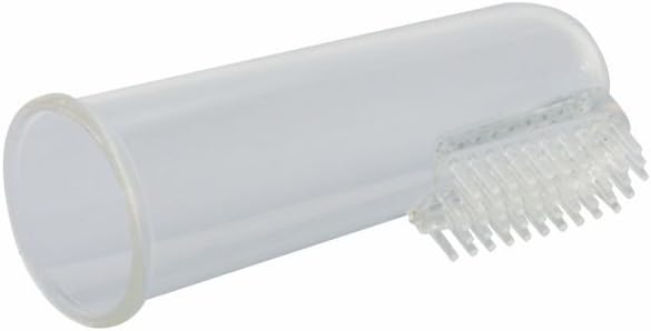 Adoleta Bebê Massageador Escova Dental de Silicone Transparente