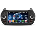 Erisin 7 Zoll 8-Kern 4GB+64GB Android 16 Autoradio Bluetooth mit GPS Navigation Für FIAT Fiorino Qubo Citroen Nemo Peugeot Bipper Kabelloses CarPlay Android Auto DSP WiFi 4G DAB+ RDS Touchscreen SWC