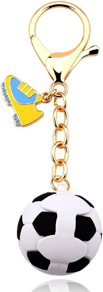 Sports Gifts 3D Ball Keychain Bag Charms for Backpacks Boys Girls Birthday Gifts for Sports Lovers Accessories image 3
