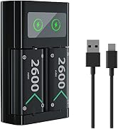 Rechargeable Battery Pack for Xbox Controller.Controller Battery Pack Compatible with Xbox One X/...