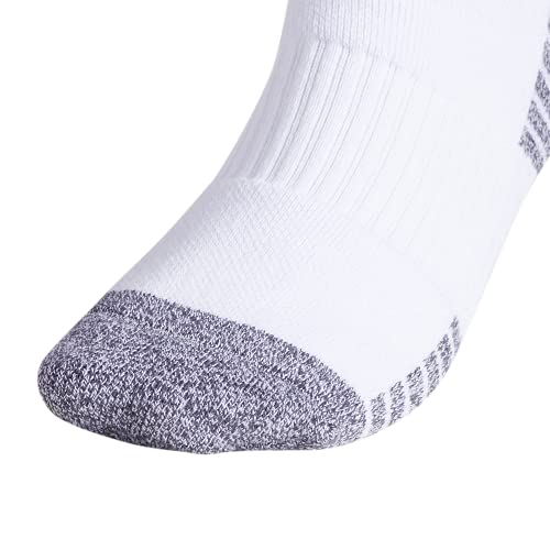 Adidas 5-Star Team Cushioned Crew Socks (1-Pair), White/Black, Medium #TOP4