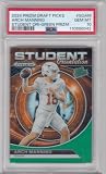 Football Trading Card 2024 Panini Prizm Draft Picks Student Orientation Green #23 Arch Manning PSA 10 GEM MINT