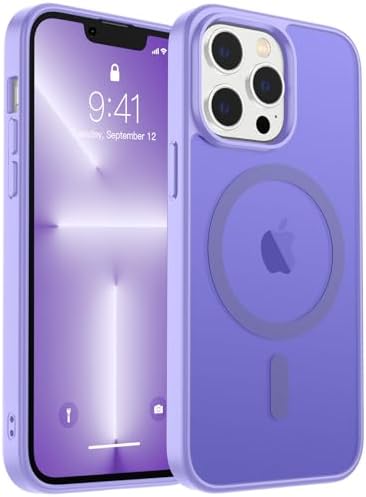 zapica Magnetic for iPhone 13 Pro Max Case, Light Purple