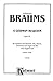 A German Requiem, Op. 45: SATB with S,Bar Soli (Orch.) (English Language Edition) (Kalmus Edition)