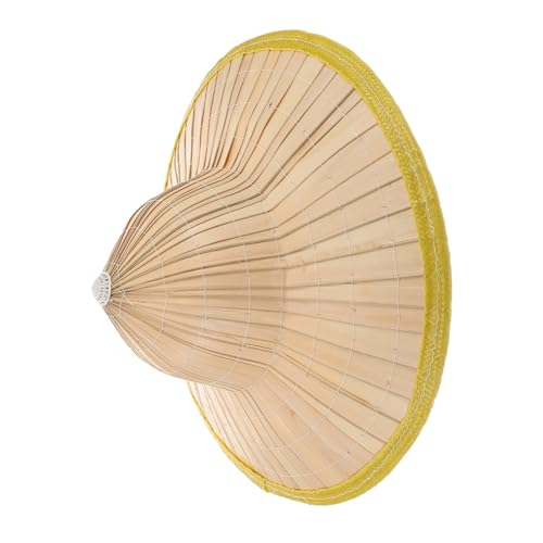 WRITWAA Outdoor Straw Sun Hat Wide Brim Lightweight Breathable Conical Beach Hat for Men and Women for Hiking and Summer Beach Outings
