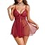 Wine Red Polka Dots