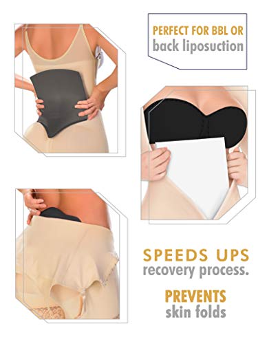 M&D BBL Lumbar Molder Back Compression Liposuction Board Post Surgery Supplies Gray - Thumbnail 3